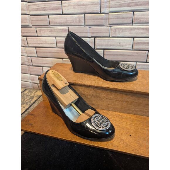 Fioni nights 3" wedge slip-on dress shoes - Picture 1 of 5